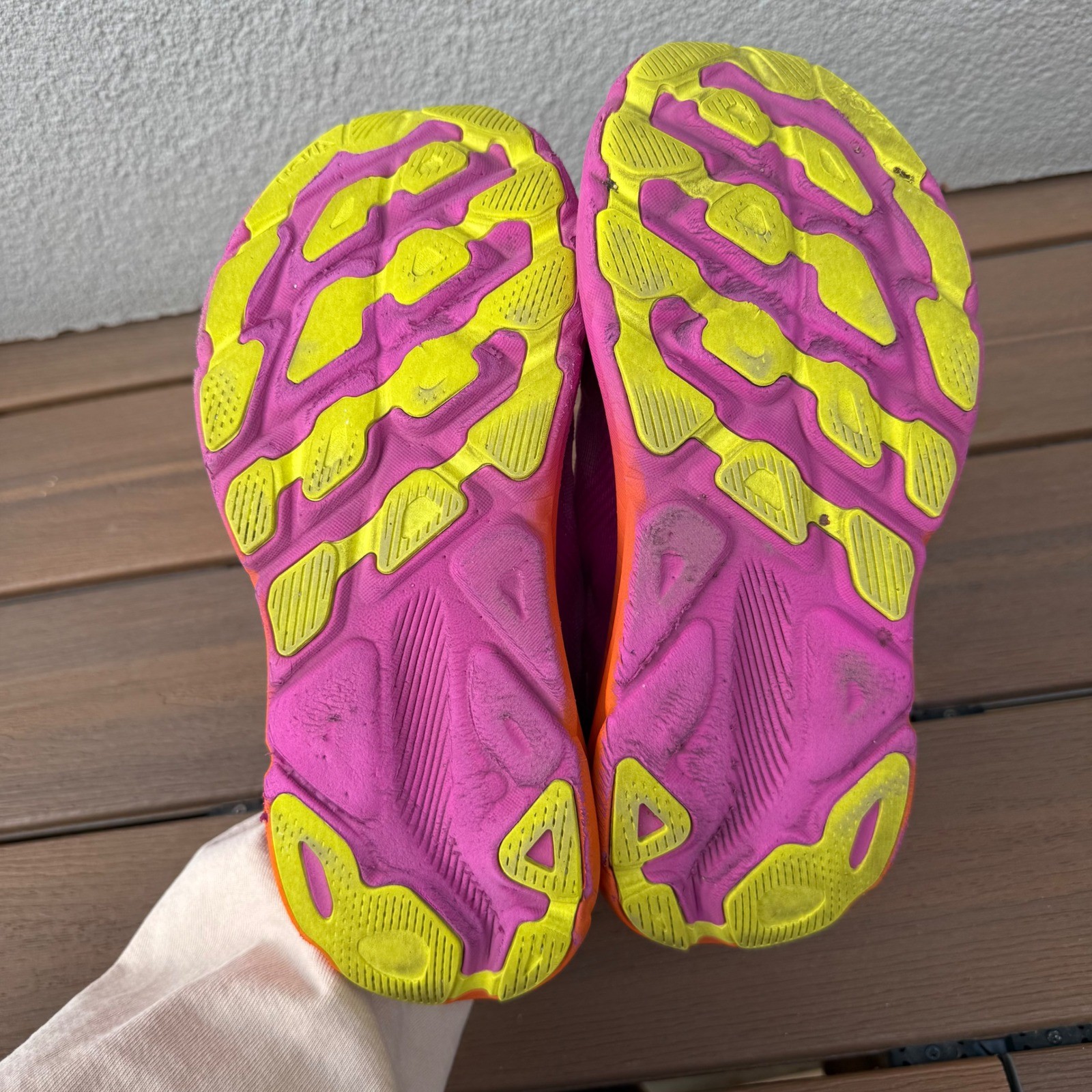 Hoka Clifton 9 Women's 8.5 Festival Fuchsia Pink Running Shoes Cushioned Road thumbnail 10