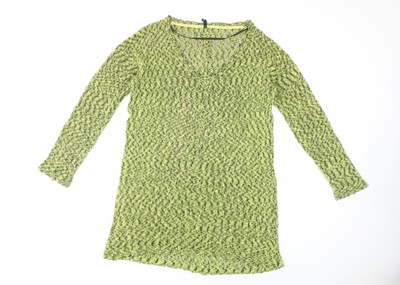 Staple Damen grüner offener Strickpullover Pullover Größe 12