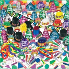 Super Bonanza Deluxe Asst for 100 for New year - Beistle