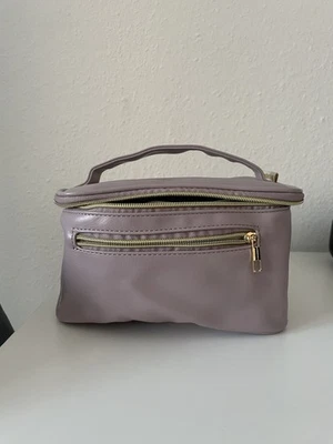 Kosmetiktasche Lila Make Up Organizer Reise Beauty Bag mit Fächern - Bild 1 von 4