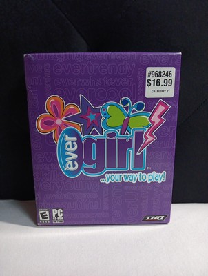 everGirl Ever Girl Your Way to Play Vintage PC GAME 2005 Factory Sealed Big Box