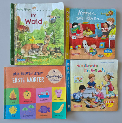 4 x BabyPixi unkaputtbar. Sammlung ab 12 Monate. Carlsen Verlag. Baby-Pixi