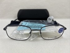 TITANflex M962 DGN Dark Gunmetal Eyeglasses 52 18 140 Frame - NEW w/ Case