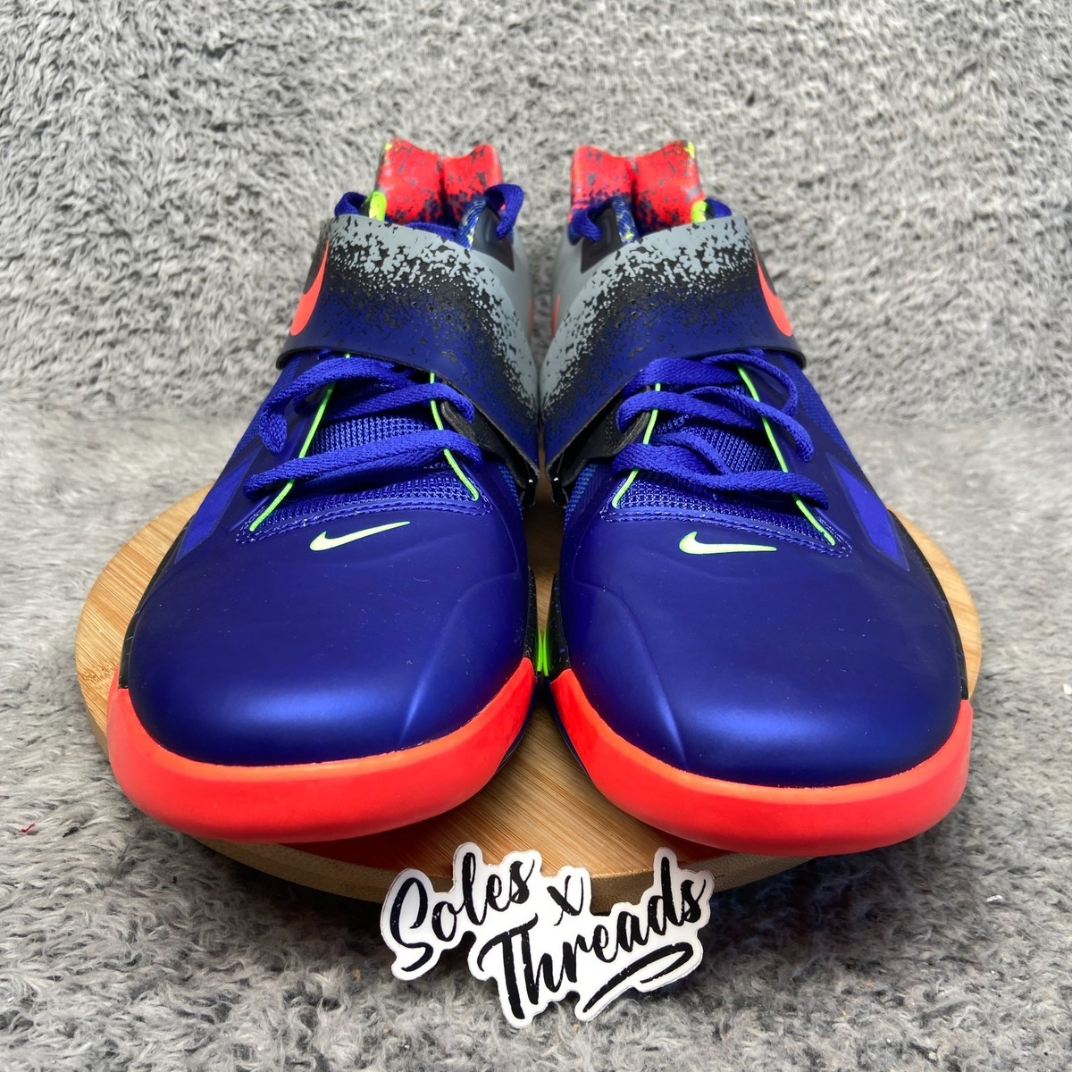 Nike KD 4 \'Nerf\' Size 14 Men Basketball Concord Electric Green FQ8180-400 Nike KD 4  main image 3