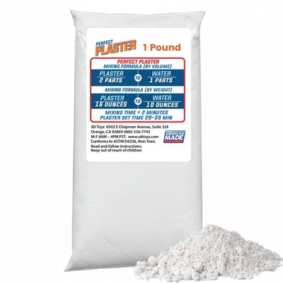 Perfect Plaster for Pottery & Ceramic Slip Casting Molds, NonToxic WaterBased...
