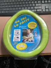 T On The Go Potty Potette Portable Potty 18 months 3 liners  travel bag New
