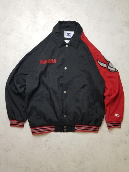 Men Starter Jacket Black 38 / M / 46