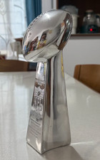 2007 Indianapolis Colts Super Bowl XLI Vince Lombardi Trophy Replica 9.5''/13''