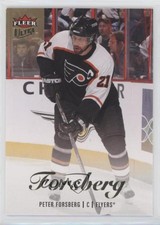 2013-14 Fleer Showcase Ultra Peter Forsberg #4 HOF 0c3