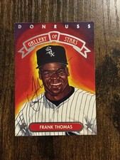 Frank Thomas Autographed 1992 Donruss Gallery Of Stars Chicago White Sox 