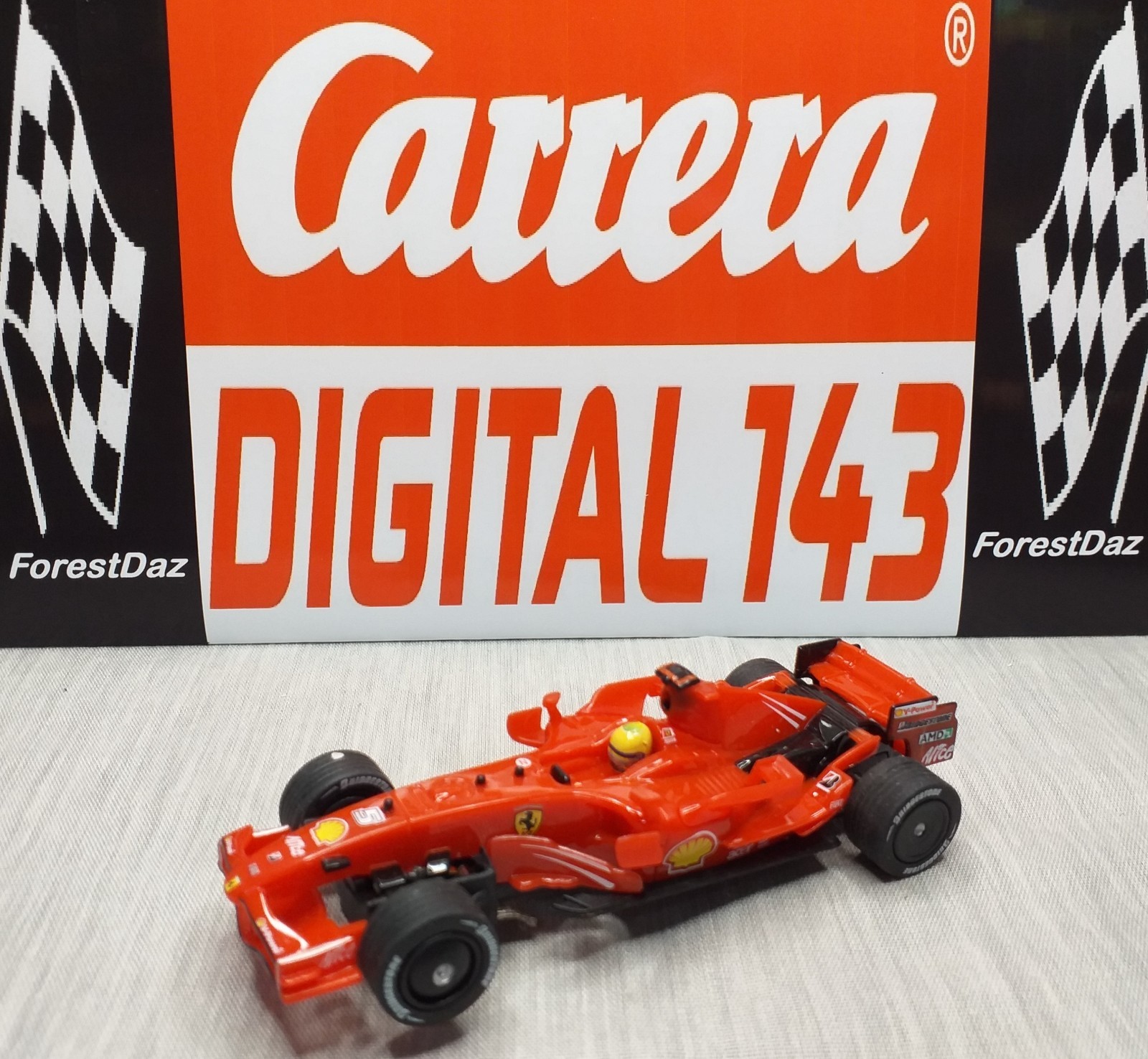 Carrera Digital 143 Ferrari F2007 #5 Red F1  1:43 Scale New Old Stock Rare Gift