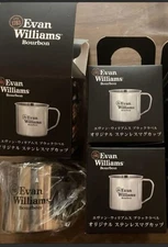 Evan Williams Black Label Stainless Steel Mug 3-Piece Set