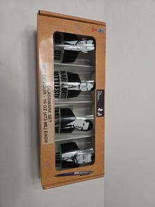 The Office Glassware set NEW In Box Glassware Set Of 4 (16oz)