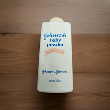 Vtg Johnsons Baby Powder 14 oz Purest Protection Advertising Collectible 80s USA