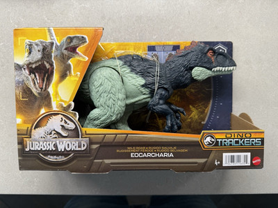 Sealed 2023 Jurassic World Dino Trackers WILD ROARS EOCARCHARIA Dinosaur