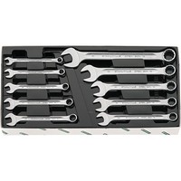Stahlwille 13/10KT Ring-MaulschlüSsel Set OPEN-BOX 10-Teilig SW 8-19 Mm