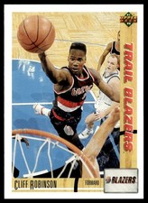 1991-92 Upper Deck Cliff Robinson Portland Trail Blazers #220