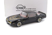 1:12 Otto mobile G098 Pontiac Firebird Trans Am Starlight Black Smokey And Bandi