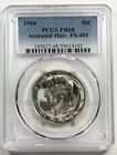 1964- Kennedy Half Dollar Silver Proof PCGS PR68 Accented Hair FS-401 50c Coin