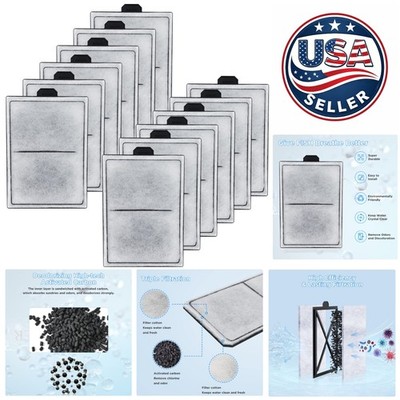 12 Pack PF-L Carbon Cartridges for Enhanced Fish Growth & Water Clarity
