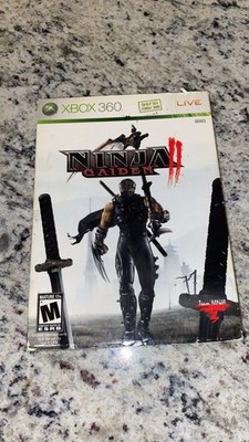 Ninja Gaiden II 2 (Xbox 360, 2008) Complete CIB with Manual & Slipcover
