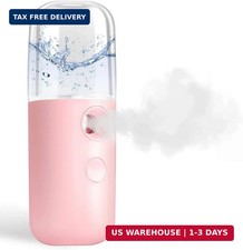 Nano Facial Steamer, Handy Mini Mister, USB Rechargeable Mist Sprayer