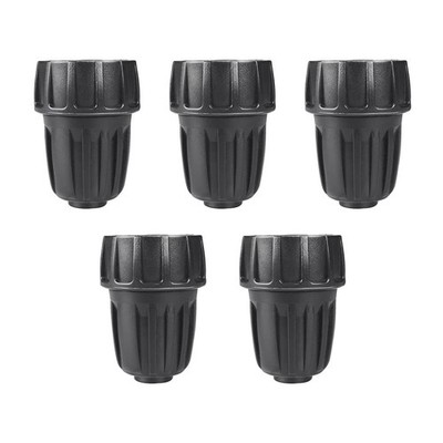 5 Pack Drip Irrigation Adapter 3/4'' GHT to 1/2'' Tubing Faucet Garden Hose