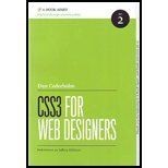 CSS3 for Web Designers von Dan Cederholm | Buch | Zustand gut