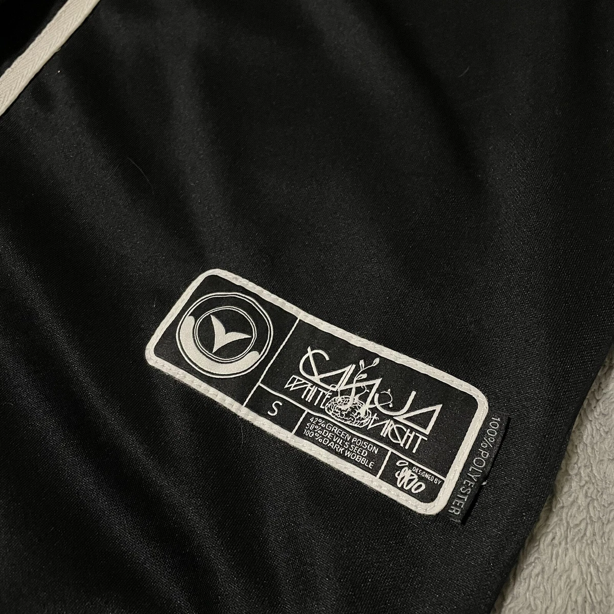 Ganja white night hotsell baseball jersey ebay