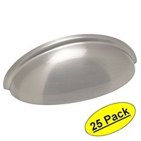 Cosmasâ® 783sn Satin Nickel Cabinet Hardware Cup Drawer Handle Pull - 3 Inc on sale Cosmasâ® 783sn Satin Nickel Cabinet Hardware Cup Drawer Handle Pull - 3 Inc on sale