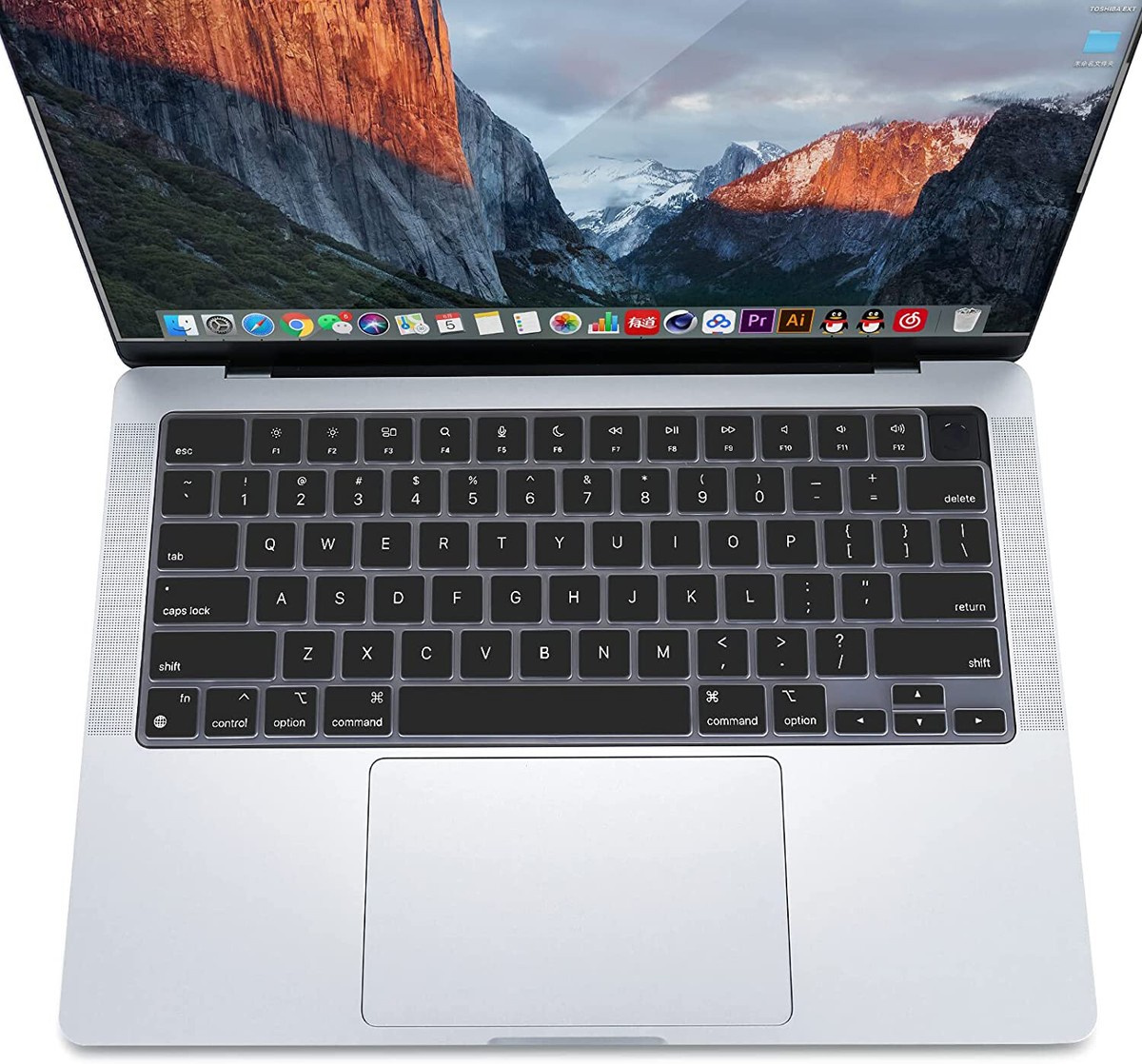 Soft Silicone Keyboard Cover Skin for MacBook Air 13 15 2020 2024 2022 US  Layout