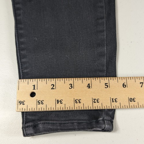 Nicole Miller Jeans Womens Size 28x28 NO TAG Black Soho High Rise Skinny Jeans - Picture 6 of 8