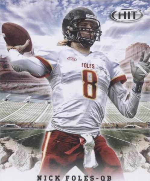 2012 SAGE Hit Nick Foles #ART-4 - 1 of 2