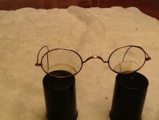 Antique EB CO. Wire rim Bifocal Eyeglasses - Early 1900's