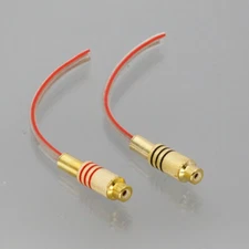 Phono RCA jack to 2-Channel ± Speaker Wire Stereo for Amp Audio Receiver Stereo
