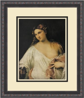 Titian Flora Custom Framed Print