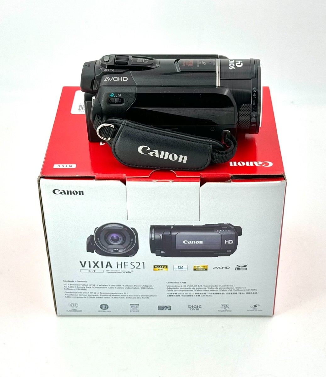 Canon　iVIS HF S21 Canon VIXIA HF-S21 Video Camera