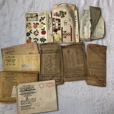 Vintage Lot 10 McCall Kaumagraph, Butterick Bpt Post Mix Lot Transfer Patterns