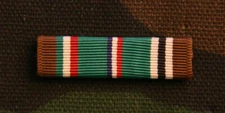 WWII EUROPEAN AFRICAN MIDDLE EASTERN CAMPAIGN MEDAL RIBBON BAR