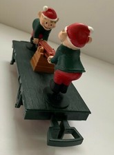 Toy State 1992 North Pole Express Christmas Magic Train Elves Car