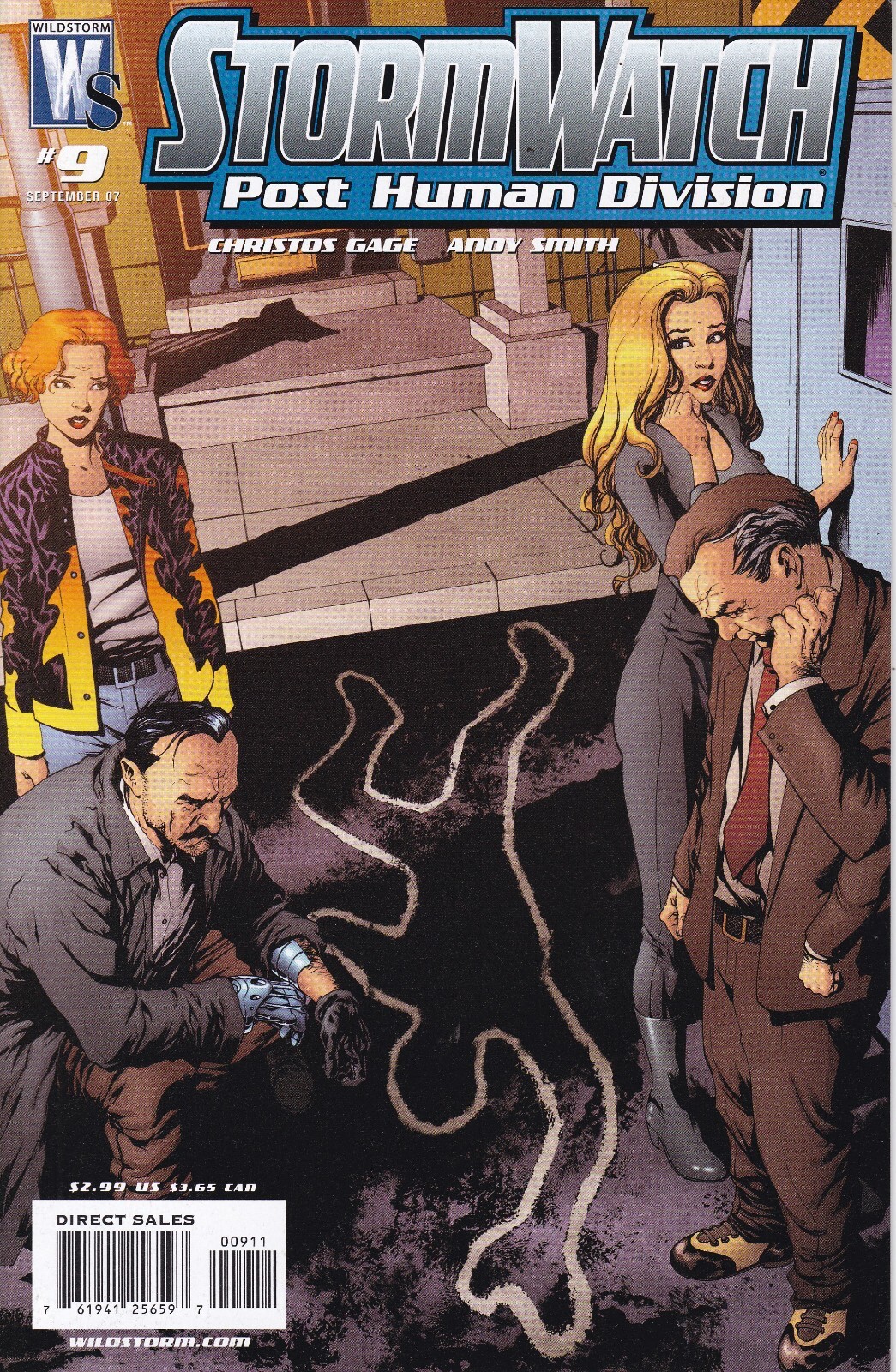 STORMWATCH Post Human Division #9 (2007) - Back Issue