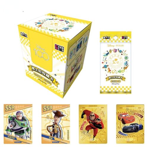 Carte CardFun Disney Pixar 100 cartes collection scellées 1 boîte 20 pack neuf - Photo 1 sur 11