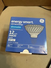 GE Lighting 67924 LED12DP30R930/40 12 Watt PAR30 LED Dimmable Flood Lamp 3000K