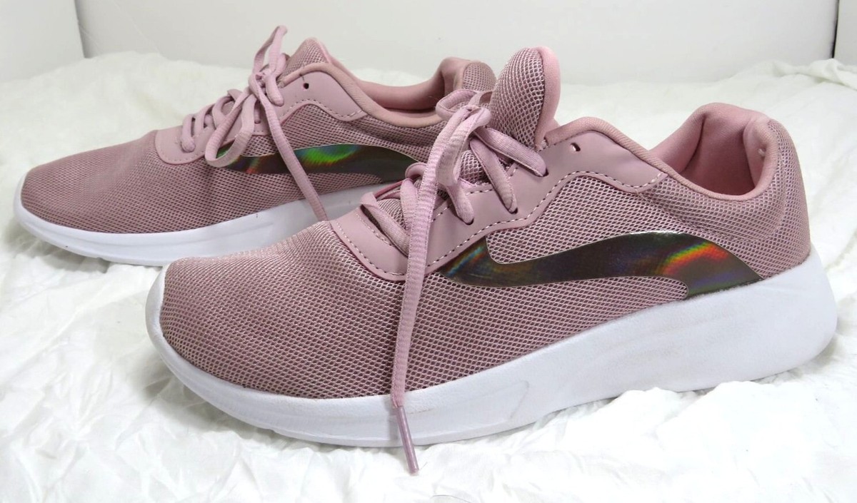 Women's Athletic Works Pink Blush Mesh Trainer in Size:7 1/2 Wide