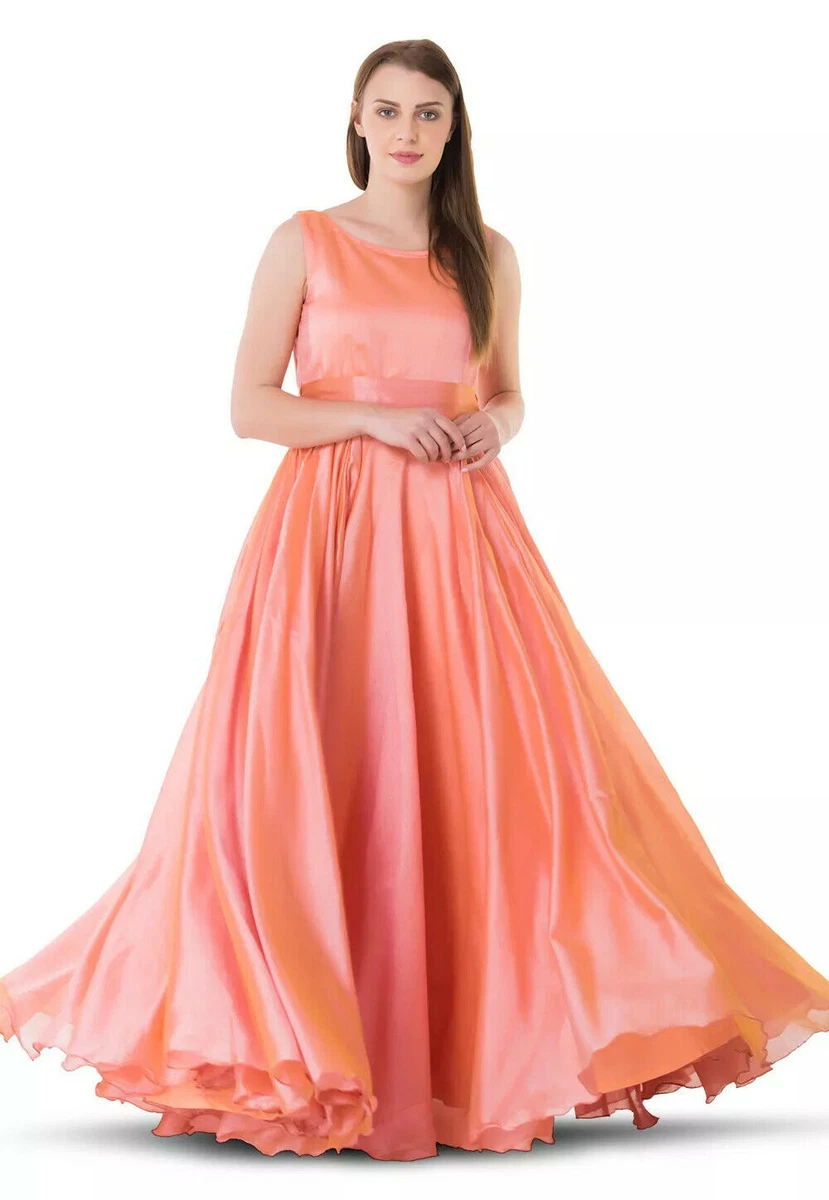 Gown peach hotsell