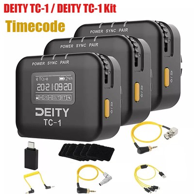 DEITY TC-1 Kit Wireless Timecode Box Generator Microphone Time Coder Recording