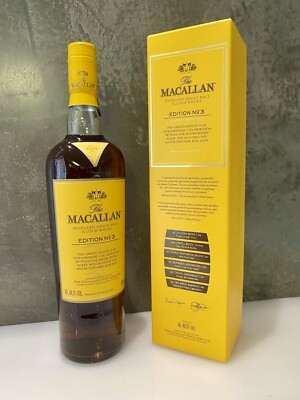 Macallan Edition No 3 Scotch Highland Single Malt  Whisky Top Zustand ***2017***