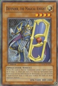 Defender, the Magical Knight - SDSC-EN003 - Common - 1st Edition x3 - Lightly Pl