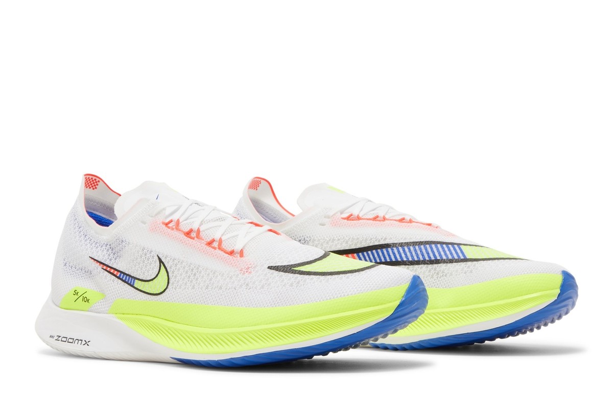 Nike ZoomX Streakfly Premium White Racer Blue Volt DX1626