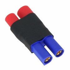 EC5 Female Jack to HXT 6mm Male Plug No Wires Adapter For RC Lipo Battery FPV